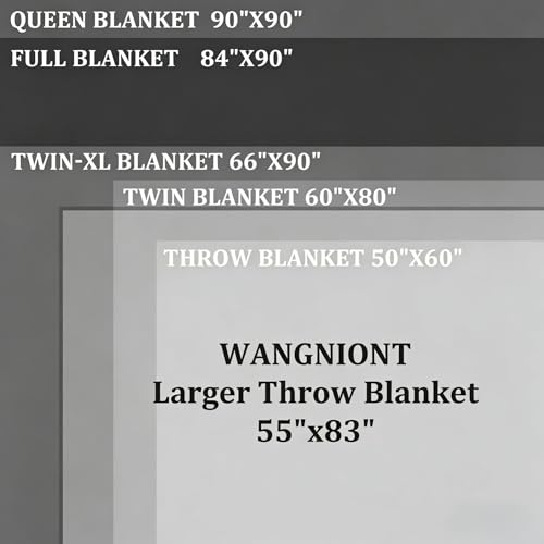 Soft Pure Wool Throw Blanket, Lightweight Warmth, 55"x83" - color: Wood Gray, size: Standard (1.5 lbs)