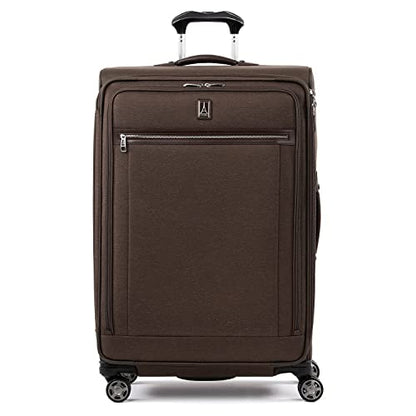 Travelpro Platinum Elite Checked Luggage Spinner, Espresso, 29-Inch - color: Rich Espresso Brown, size: Checked-Large 29-Inch