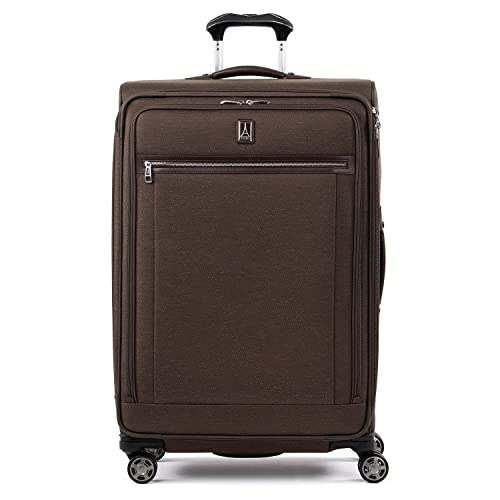 Travelpro Platinum Elite Checked Luggage Spinner, Espresso, 29-Inch - color: Rich Espresso Brown, size: Checked-Large 29-Inch