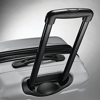 Samsonite Omni PC Hardside Expandable Luggage with Spinner Wheels, Silver, Carry-On 20-Inch - color: Silver, size: Carry-On 20-Inch