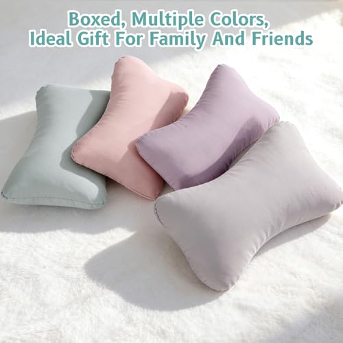 vocheer Small Pillow with Removable Cover, 11"x 7" Tiny Travel Pillow 1PC - color: Sage-1pc