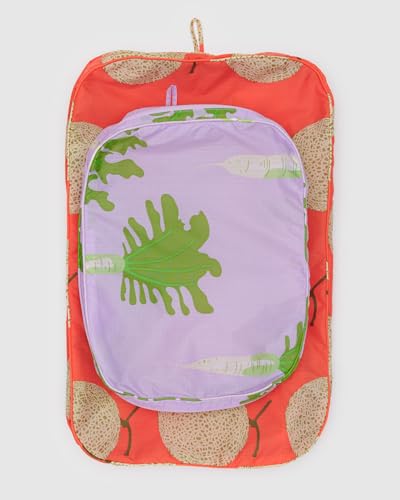 BAGGU Large Packing Cube Set - Japanese Produce - color: Japanese Produce