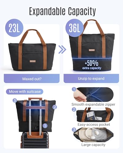 LIGHT FLIGHT Luggage Sets,Carry On Luggage 22x14x9,2-Piece,Black/Brown - color: 2pcs- Black/Brown