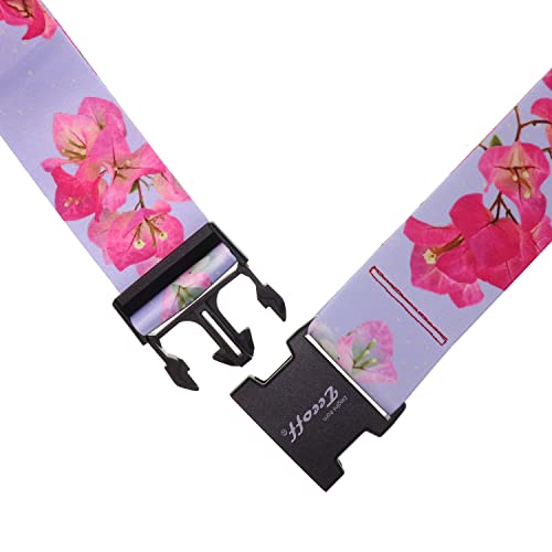 Teeoff 2 Pack Elastic Luggage Straps Suitcase Belts Travel Bag Accessories Adjustable 220CM (Light Blue) - color: Light Blue