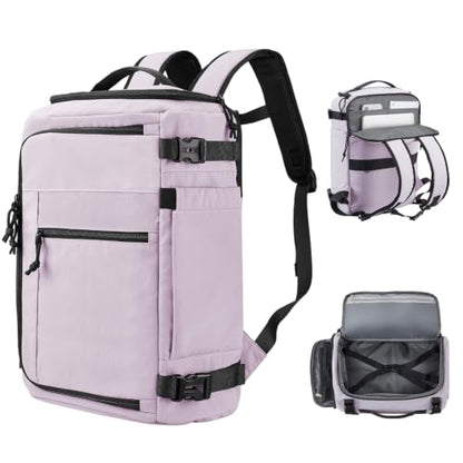 Travel Backpack for Men Women, Carry On Laptop Backpack - color: Purple-2