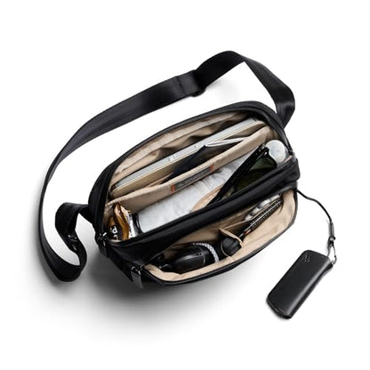 Bellroy Transit Sling (5L travel crossbody bag with internal organization, adjustable strap, and weather-resistant design) - color: Black