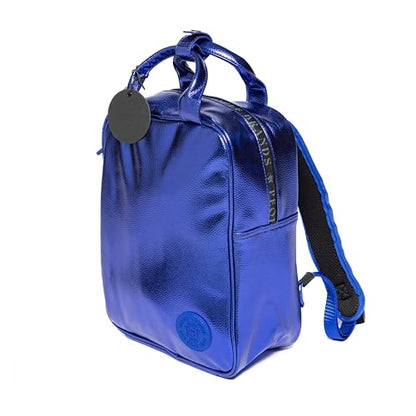 Laptop Backpack with Padded Sleeve for Travel Technical Fabric PU 14L Navy - color: Navy