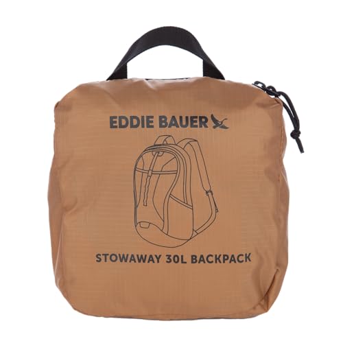 Eddie Bauer Stowaway Packable Backpack - Tobacco, 30L - color: Tobacco, size: 30L