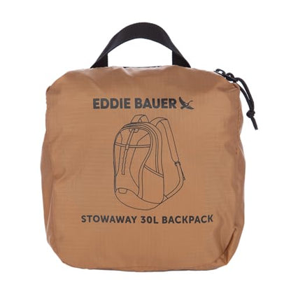 Eddie Bauer Stowaway Packable Backpack - Tobacco, 30L - color: Tobacco, size: 30L
