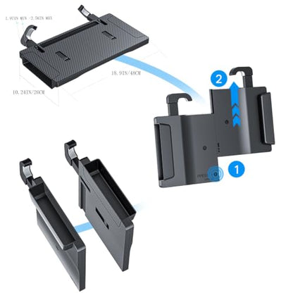 Car Steering Wheel Tray Table & Seat Gap Filler Organizer - size: 18.9"*10.24"