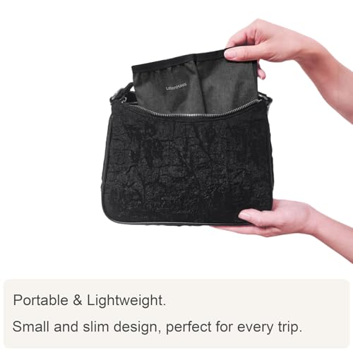 2 in 1 Luggage Cup Holder for Suitcase Airplane Drink Carrier Travel Black - color: black