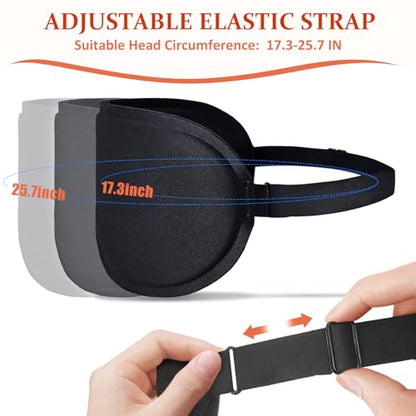 Funny 3D Zero Pressure Sleep Eye Mask for Men Women Side Sleeper, Adjustable Blackout Soft Breathable Eye Masks for Travel Nap Night Sleep, Funny Christmas Humorous Gift Stocking Stuffers - color: Game