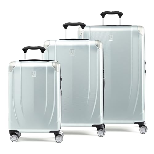 Travelpro Pathways 3 Hardside Luggage Set, Grey, 3-Piece (21/25/29) - color: Cloud Grey, size: 3 Piece Set (21/25/28)