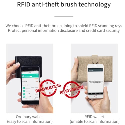 RFID Passport Holder, Leather, RFID Blocking, Eleph Grey - color: Elephant Grey