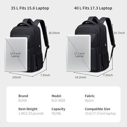 Laptop Backpack for Men Women, 30L Business Backpack Fits 15.6 Inch - size: Fits 15.6 Inch laptop