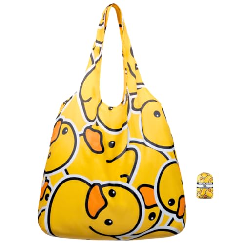 Nanobag XL 25L Tote Foldable Packable Reusable Grocery Shopping Bag - color: Duckoverload