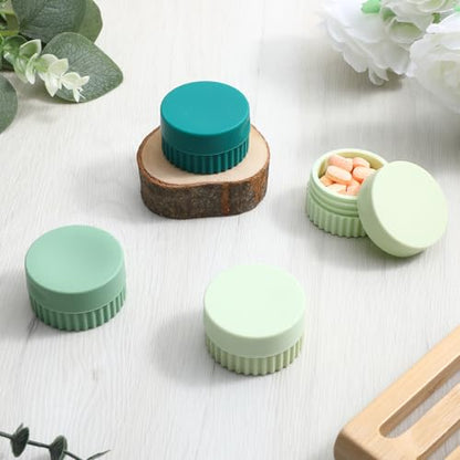 4pcs Silicone Travel Containers,Small Travel Containers For Creams