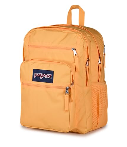 JanSport 34L Big Backpack - 15 Inch Laptop Sleeve, Orange Soda - color: Orange Soda