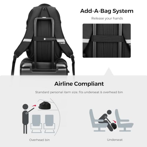 Swissdigital Design Laptop Backpack for Men with USB Charging Port SD803-91 - color: Gray Camo