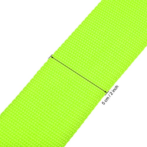 uxcell Luggage Straps Suitcase Belts with Buckle, Combination Lock, 2Mx5cm Adjustable PP Travel Packing Accessories, Light Green 2Pcs - color: Light Green