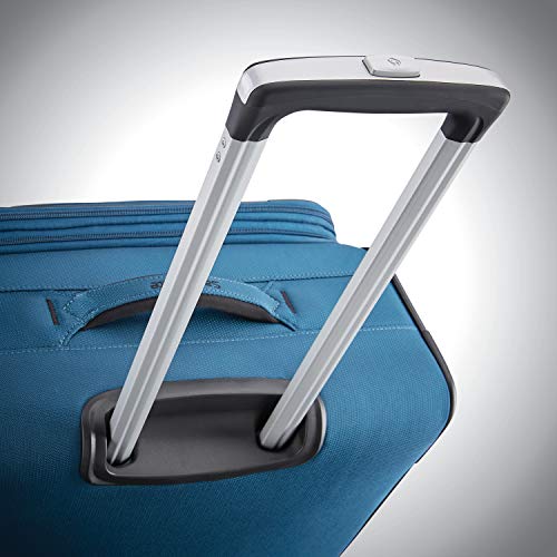 Samsonite Ascella X Softside Expandable Luggage with Spinners, Teal, 2PC SET (Carry-on/Medium) - color: Teal, size: 2PC (SP20/25)