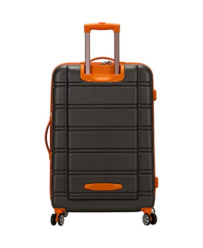 Rockland Melbourne Hardside 3 Piece Expandable Spinner Wheel Luggage Set, (20"/24"/28"), Charcoal - color: Charcoal, size: 3 Piece (20"/24"/28")