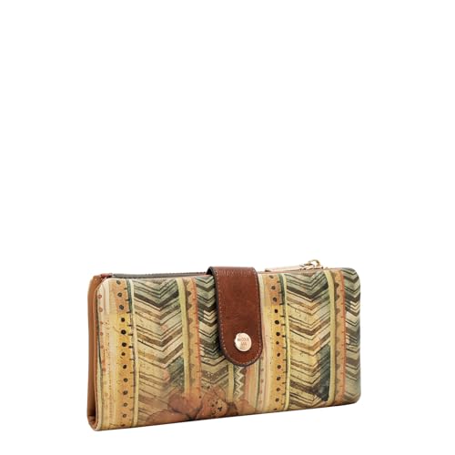 Nicole Lee Amanda 2 Piece Bifold Wallet, Vegan Leather, RFID Blocking Technology, Multiple Card Slots, (REFLECTION OF LOVE) - color: REFLECTION OF LOVE