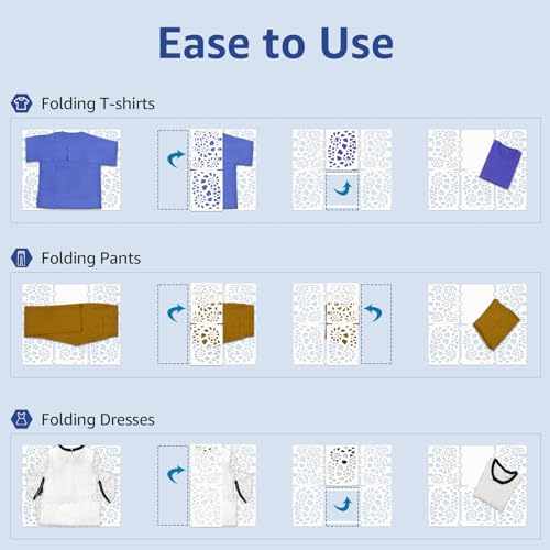 BoxLegend Shirt Folder Board V2 T Shirt Folder Folding Board Pure White - color: Pure White