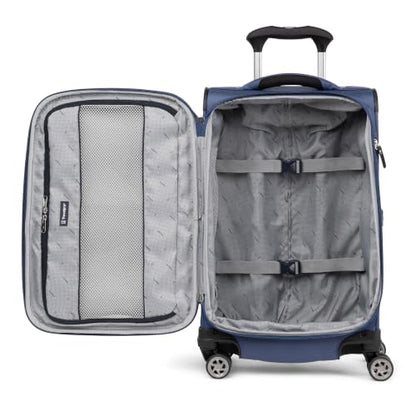 Travelpro Softsided 3PC Expandable Luggage (20/25/29), TSA Lock, Ocean Blue - color: Ocean Blue, size: 3-Piece Set (20/25/29)