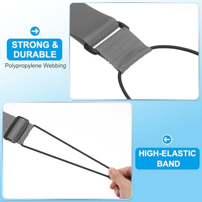 PATIKIL Luggage Straps Bag Bungee, 2 Pcs Suitcase Straps Adjustable Belt for Add a Bag Easy to Travel Elastic Strap Belt Handle Handbag Backpack, Gray - color: Gray