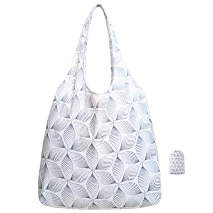 Nanobag Standard 19L Tote Foldable Packable Reusable Grocery Shopping Bag - color: Petaline