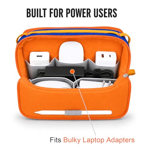 Electronics Organizer Travel Case, Phone Lanyard, Upright, Unisex - color: Case+Phone Lanyard