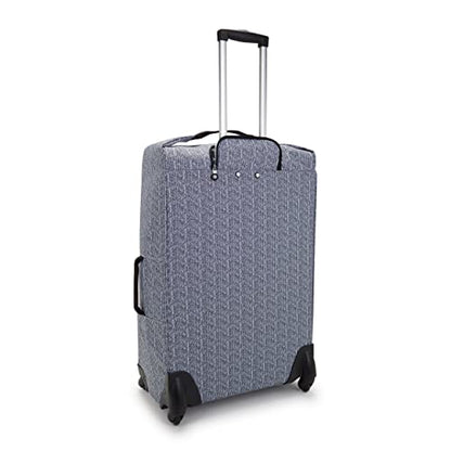 Kipling Women’s Darcey Small 22-Inch Softside Carry-On Rolling Luggage, Nylon, 360 Degree Spinning Wheels - color: Simply Chevron