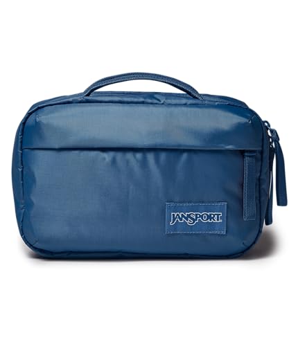 JanSport Good Latitude Hanging Toiletry Bag for Travel, Elemental Blue - color: Elemental Blue