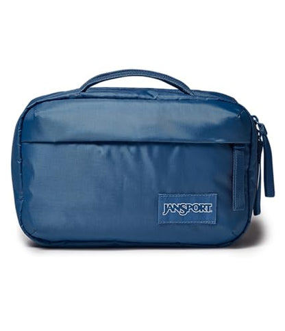 JanSport Good Latitude Hanging Toiletry Bag for Travel, Elemental Blue - color: Elemental Blue