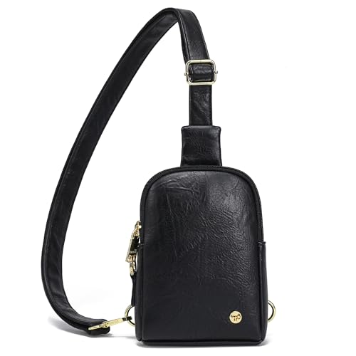 INICAT Touchscreen Crossbody Phone Purse, Small Sling Bag for Women,Black - color: Black Deep, size: Large