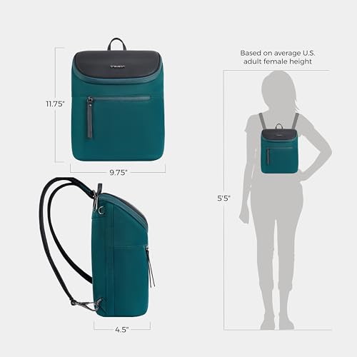 Travelon Anti-Theft Addison Backpack - color: Evergreen