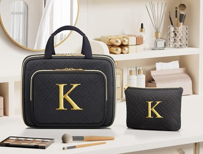 Personalized Hanging Toiletry Bag Travel Makeup & Cosmetic Bag Organizer - style: B
