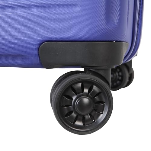 TRIPS AXIS 2-Piece Hardside 8-Wheel Spinner Luggage Set: 20" Carry-On & 28" Checked Suitcase Size Luggage, Navy - color: Navy, size: 2PC SET(CARRY ON+ LG CHECK)