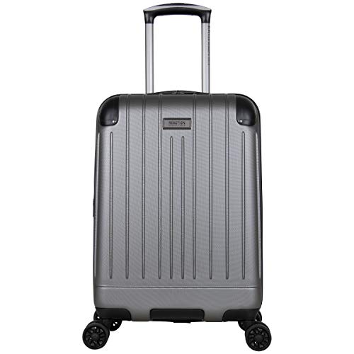 Kenneth Cole Reaction Flying Axis 20" Hardside Expandable 8-Wheel Spinner Carry-On Suitcase, Silver - color: Silver, size: 20-Inch Carry On