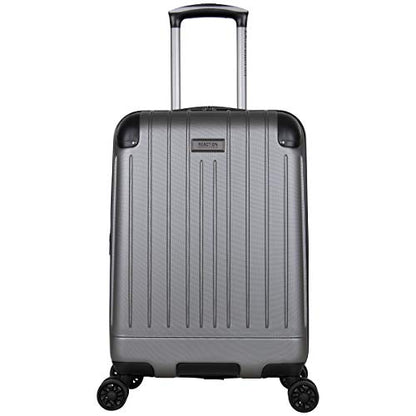 Kenneth Cole Reaction Flying Axis 20" Hardside Expandable 8-Wheel Spinner Carry-On Suitcase, Silver - color: Silver, size: 20-Inch Carry On