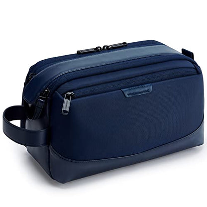 BAGSMART Large Travel Toiletry Bag for Men, Water-resistant, Nvay Blue - color: Nvay Blue