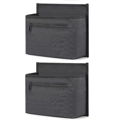 2 Pack Luggage Travel Cup Holder for Suitcase, Drink Carrier for Traveler - color: 2 pack black