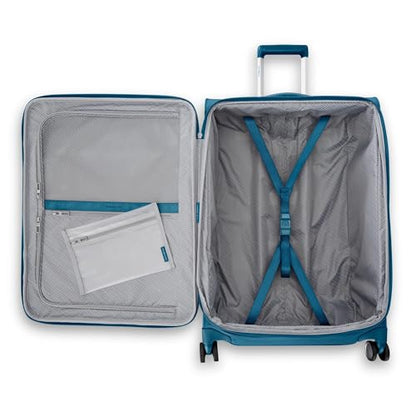 Samsonite UpLIFT Lightweight Softside Carry-On Luggage with Spinner Wheels - Expandable - Airline-Approved, Polyester Soft Suitcase for Ultra Light Travel - Cerulean Blue - color: Cerulean Blue, size: Carry-On