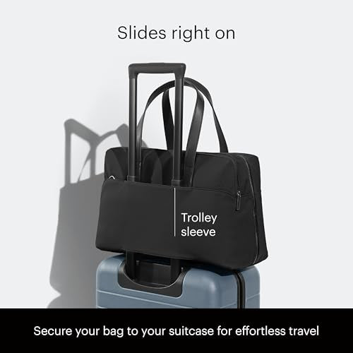 Away The Everywhere Bag, Airline-Approved Carry-On Travel Bag - color: Jet Black