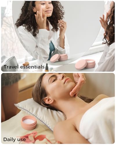 TakeToday Travel Containers for Toiletries, 2 & 3oz, 4 Pack, Grey - color: Grey