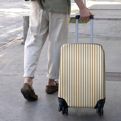 Mouse Hands Gesture Luggage Cover Protector Fit 25-28 Inch, White - color: Luggage Cover-1, size: L(25-28in)