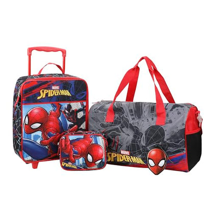 Bioworld Spider-Man & Miles Morales 4-Piece Youth Travel Set - color: Spider-Man & Miles Morales
