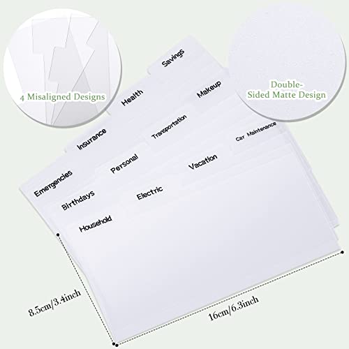 Frienda Cash Envelope Wallet Budget 8 Dividers, Blue, Classic - color: Blue, style: Classic