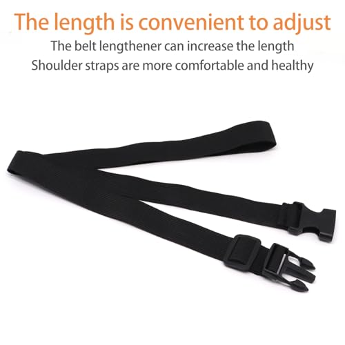 Luggage Straps for Suitcases, Fanny Pack Extender Strap Travel Straps to Connect Two Suitcases Adjustable Strap with Clips 2pcs, 1inch x 40Inch - size: 1inch × 40 Inch